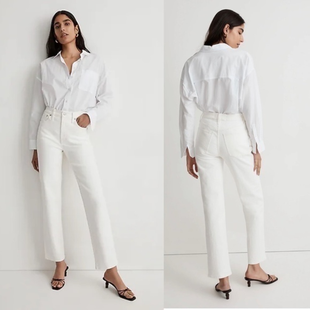 Madewell The Tall Perfect Vintage Straight Jean size 28T NWT